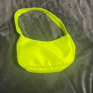 Neon Green Shein Purse